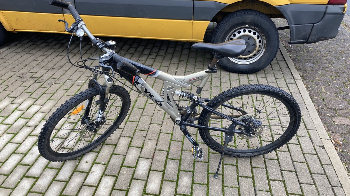 POL-OF: Mehrere Verstöße bei gemeinsamer Kontrolle von Ordnungsamt und Polizei festgestellt; Wem gehört das Rad? - Mountainbike sichergestellt - Foto: presseportal.de