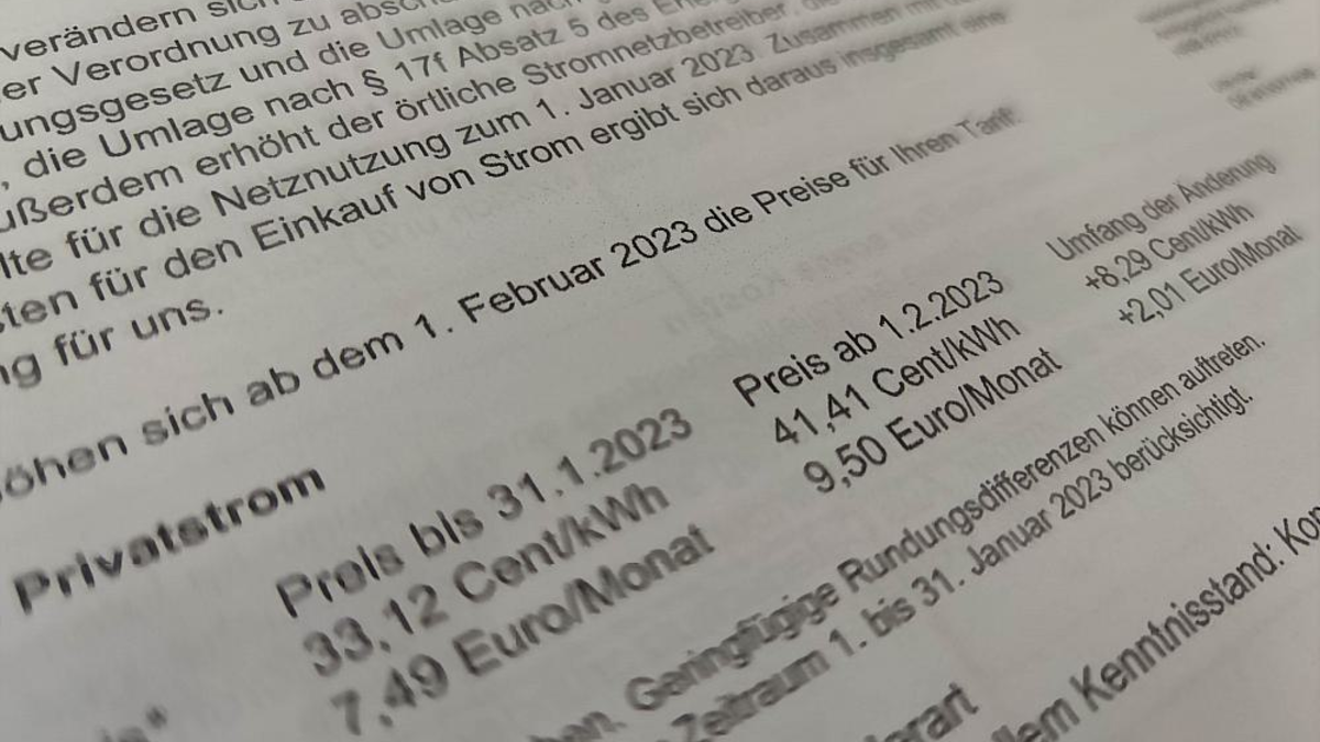 Preiserhöhung für Strom (Archiv) - Foto: über dts Nachrichtenagentur