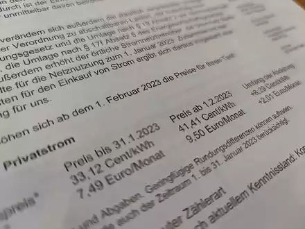 Preiserhöhung für Strom (Archiv) - Foto: über dts Nachrichtenagentur