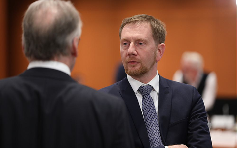 Reiner Haseloff und Michael Kretschmer (Archiv) - Foto: über dts Nachrichtenagentur