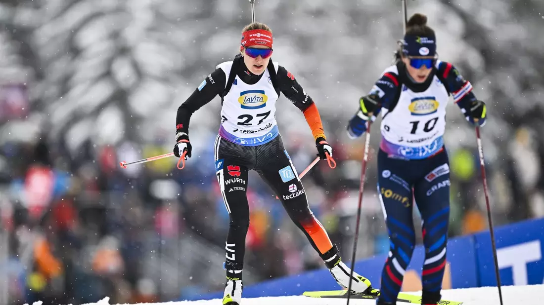 Janina Hettich-Walz (l) in Aktion. - Bild: Gian Ehrenzeller/KEYSTONE/dpa