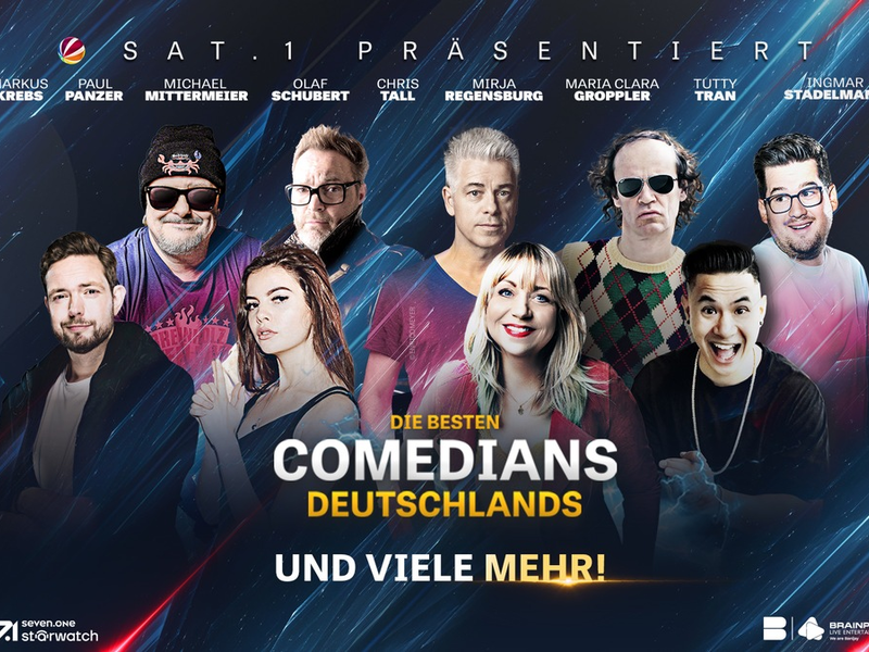 Die besten Comedians Deutschlands - Live: Die erfolgreiche SAT.1-Comedy-Gala geht 2024 auf Tour / Tickets ab sofort erhältlich - Foto: presseportal.de