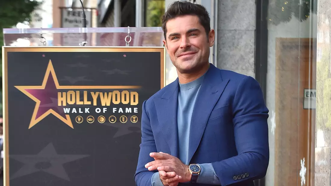 Schauspieler Zac Efron auf dem Hollywood Walk of Fame. - Bild: Jordan Strauss/Invision via  AP/dpa