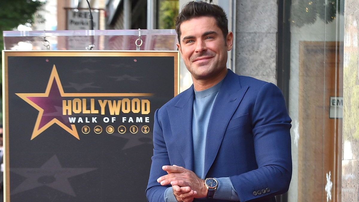 Schauspieler Zac Efron auf dem Hollywood Walk of Fame. - Foto: Jordan Strauss/Invision via  AP/dpa