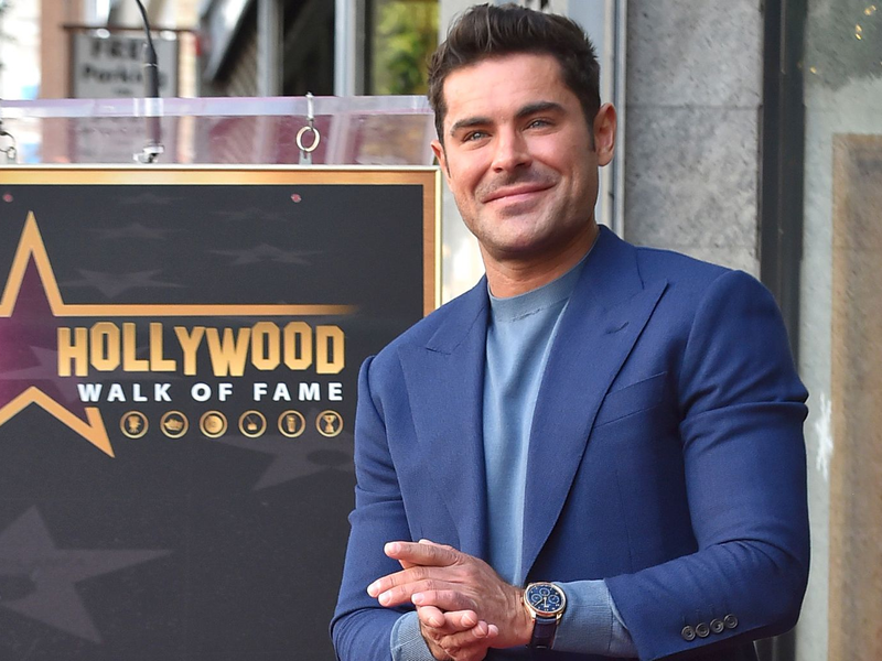 Schauspieler Zac Efron auf dem Hollywood Walk of Fame. - Foto: Jordan Strauss/Invision via  AP/dpa