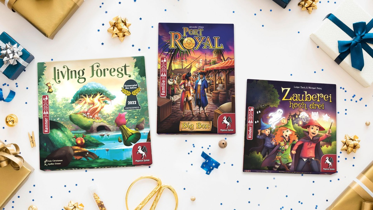 Spiele-Tipps für den Gabentisch / Brettspiele weiterhin im Trend - Foto: presseportal.de