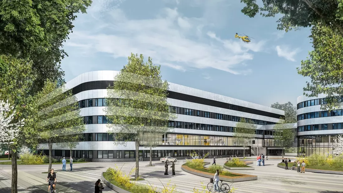 Neues Multifunktionsgebäude des Bundeswehrzentralkrankenhauses Koblenz mit hochmoderner Ausstattung - Bild: presseportal.de