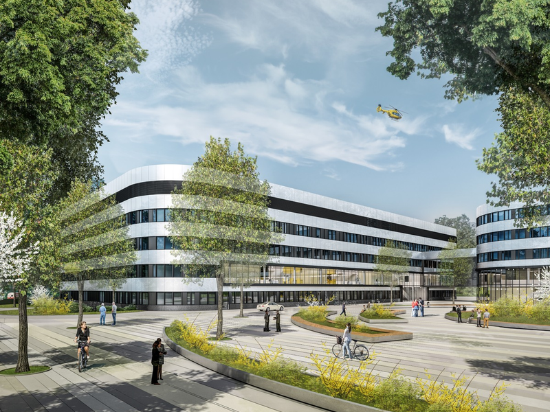 Neues Multifunktionsgebäude des Bundeswehrzentralkrankenhauses Koblenz mit hochmoderner Ausstattung - Foto: presseportal.de