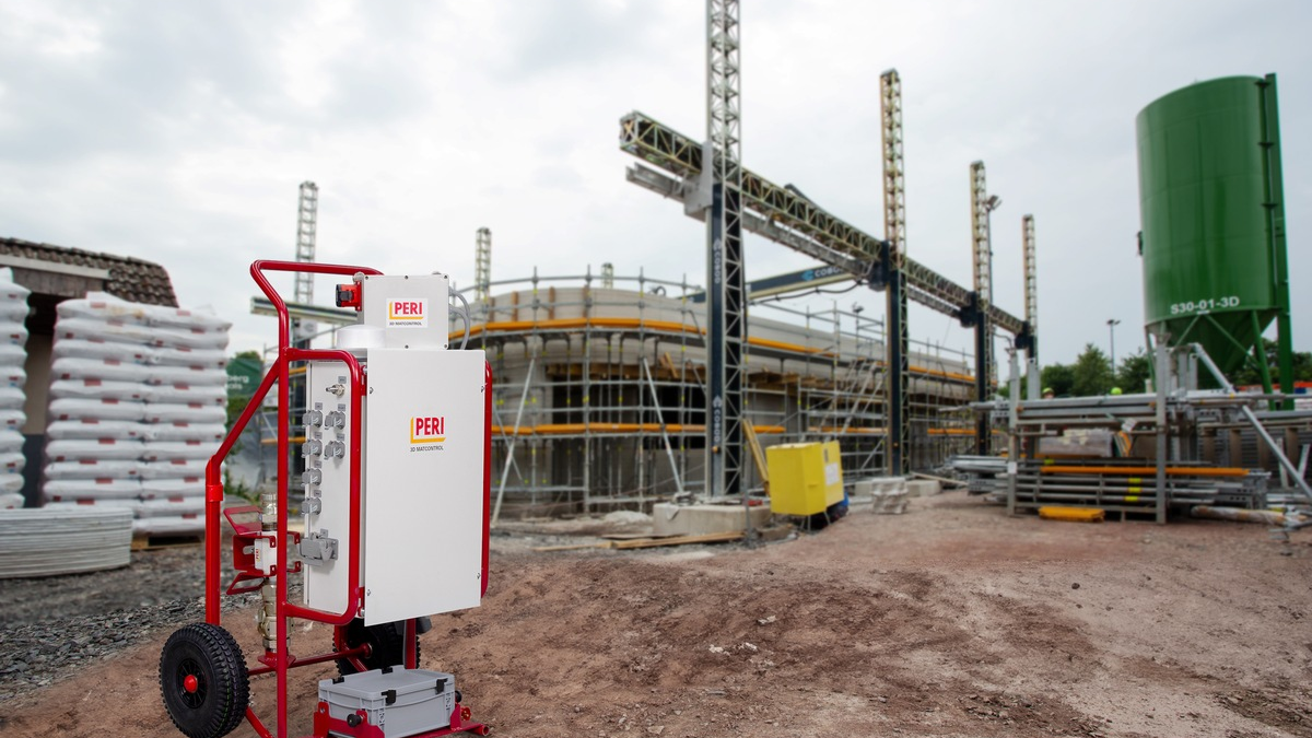 Neues Assistenzsystem macht den 3D-Betondruck noch effizienter und nutzerfreundlicher - Foto: presseportal.de