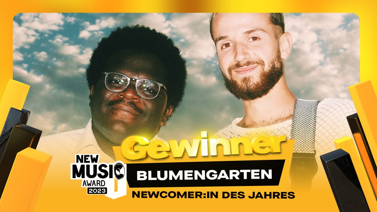 NEW MUSIC AWARD 2023: Blumengarten und Ayliva sind die Gewinner des Jahres - Foto: presseportal.de