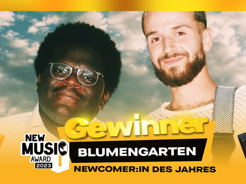 NEW MUSIC AWARD 2023: Blumengarten und Ayliva sind die Gewinner des Jahres - Foto: presseportal.de