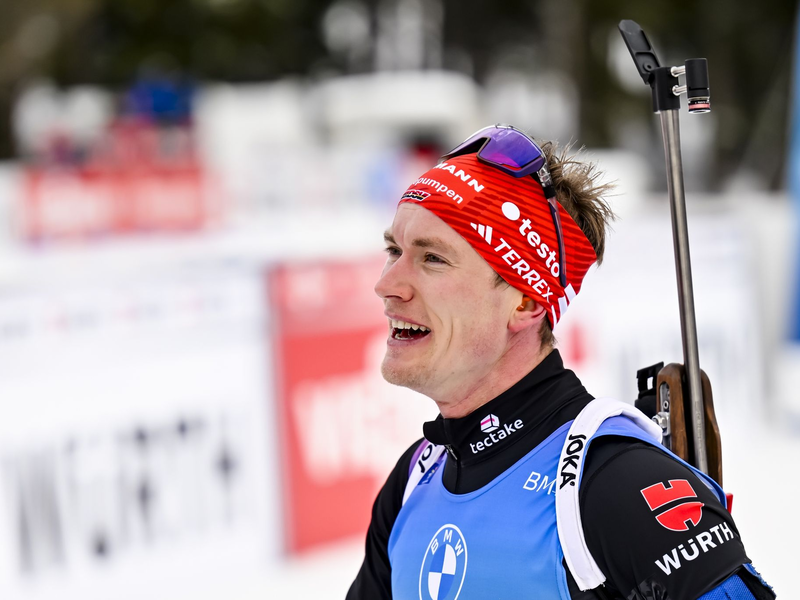 Siegt mit 5,4 Sekunden Vorsprung in Lenzerheide: Benedikt Doll. - Foto: Gian Ehrenzeller/KEYSTONE/dpa