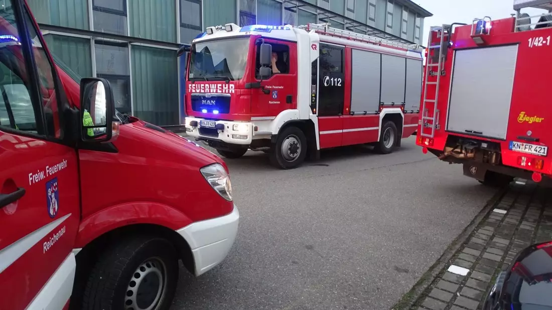 FW Reichenau: Einsatz wegen ausgelösten Brandmeldeanlage, Reichenau-Göldern, 15.12.2023 - Bild: presseportal.de