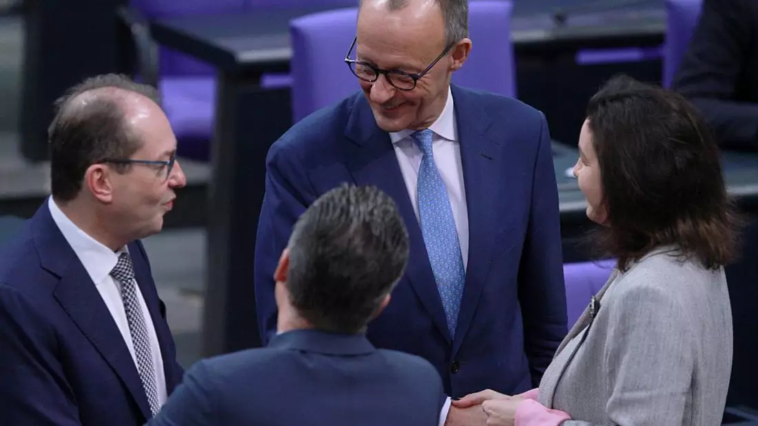 Alexander Dobrindt, Thorsten Frei, Friedrich Merz, Dorothee Bär (Archiv) - Bild: über dts Nachrichtenagentur