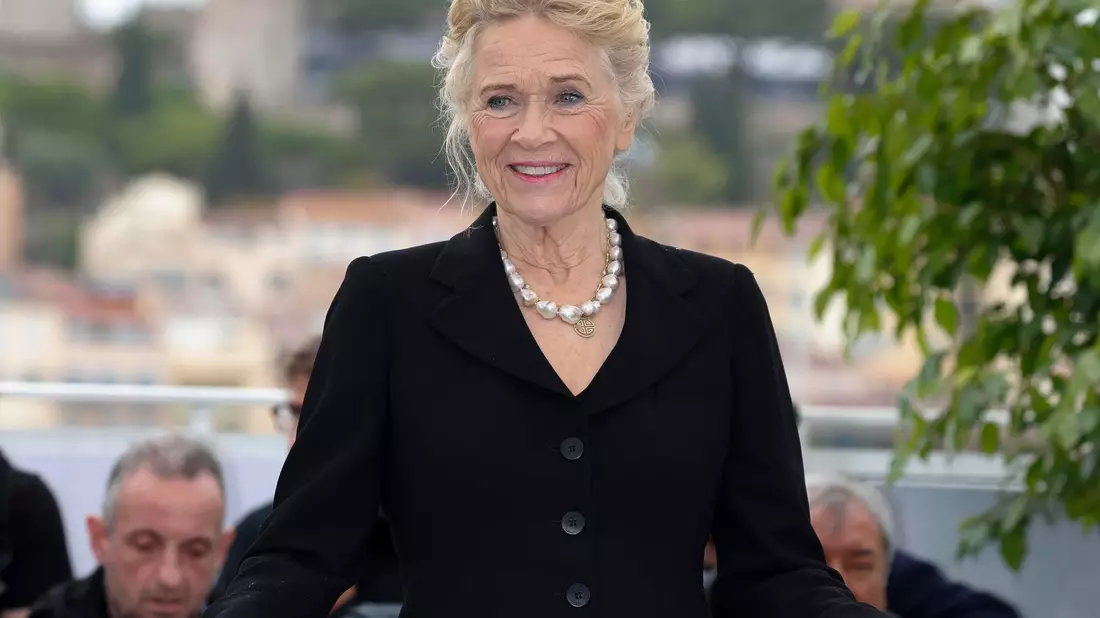 Liv Ullmann beim Filmfestival in Cannes. - Bild: Hubert Boesl/dpa
