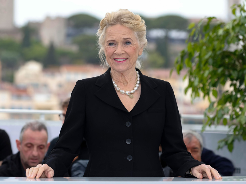 Liv Ullmann beim Filmfestival in Cannes. - Foto: Hubert Boesl/dpa