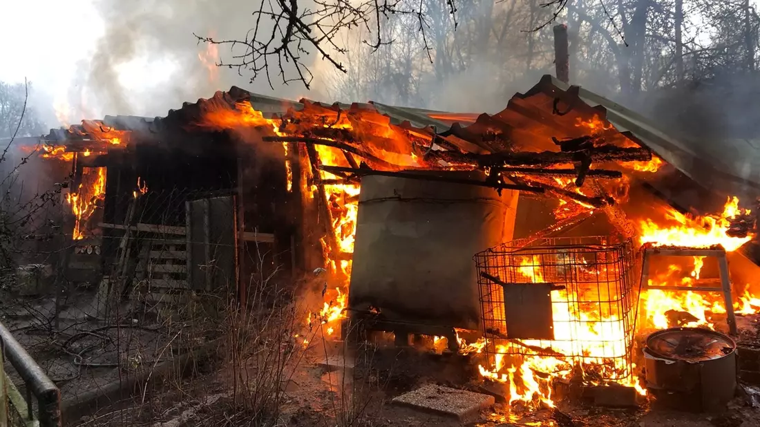 POL-PDKL: Holzhütte abgerannt - Bild: presseportal.de