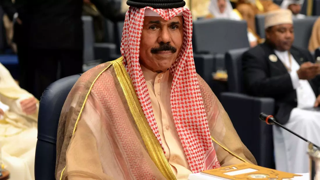 Scheich Nawaf al-Ahmed Al-Jaber Al Sabah ist im Alter von 86 Jahren gestorben. - Bild: Nasser Waggi/AP