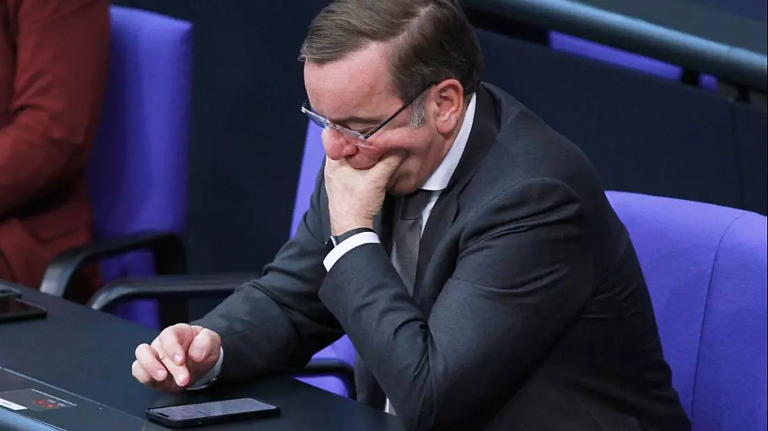 Boris Pistorius am 15.12.2023 - Bild: über dts Nachrichtenagentur