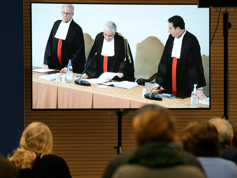 Im Vatikan-Prozess um fragwürdige Millionendeals ist das Urteil verkündet worden. - Foto: Andrew Medichini/AP