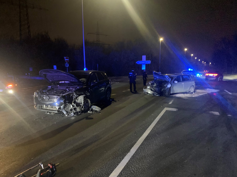 FW-GLA: Verkehrsunfall mit einem Massenanfall von verletzten Personen - Foto: presseportal.de