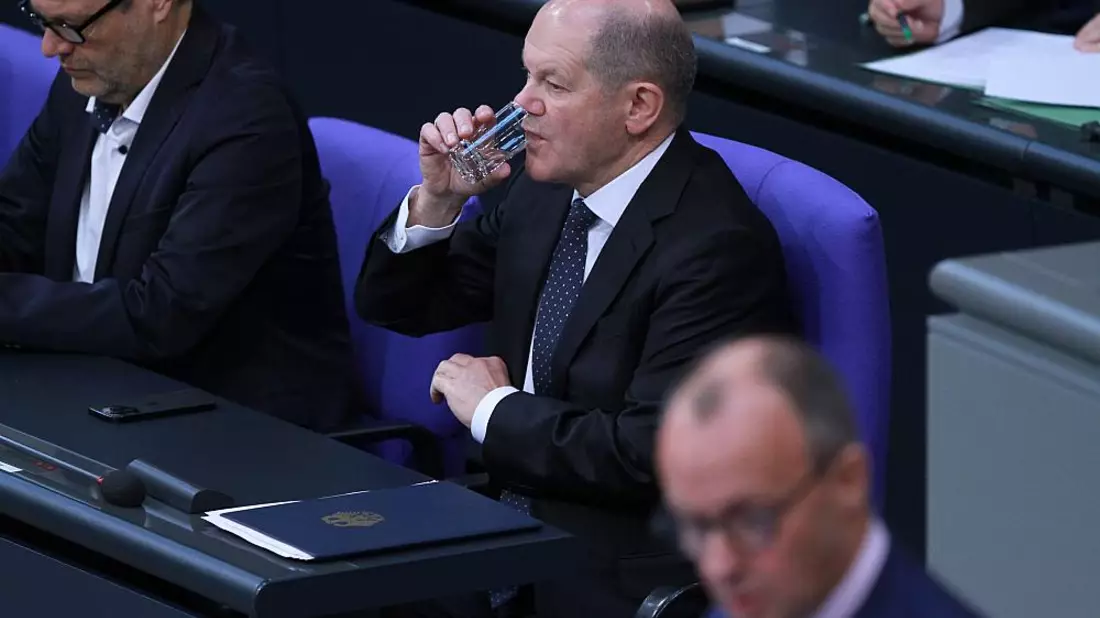 Robert Habeck, Olaf Scholz, Friedrich Merz (Archiv) - Bild: über dts Nachrichtenagentur