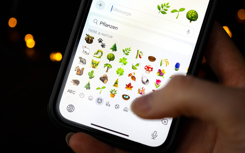 Forschende kritisieren bei Natur-Emojis eine unausgewogene Auswahl. - Foto: Sina Schuldt/dpa