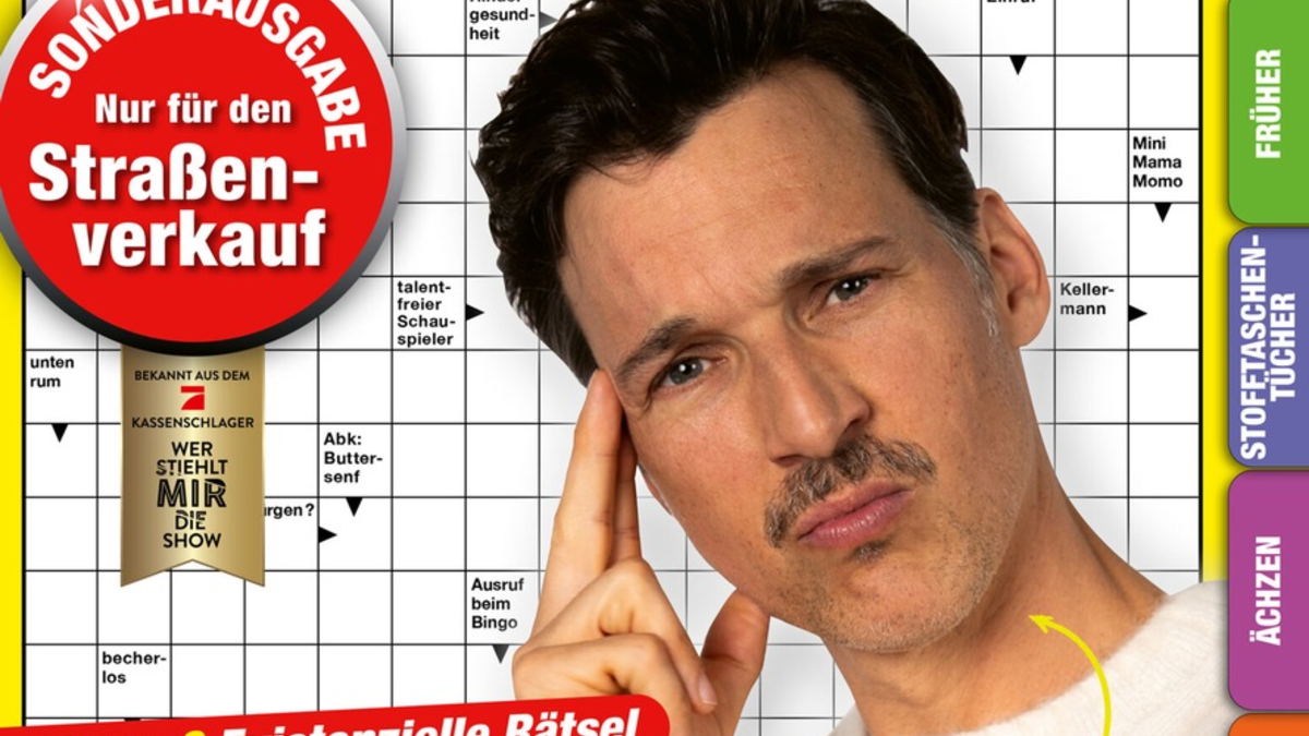 Florian David Fitz Wer stiehlt mir die Show? - Foto: ProSieben/ Florida TV, presseportal.de