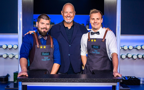 Daniel Frank Rosin Michi The Taste - Foto: SAT.1/Benedikt Müller, presseportal.de