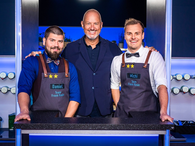 Daniel Frank Rosin Michi The Taste - Foto: SAT.1/Benedikt Müller, presseportal.de