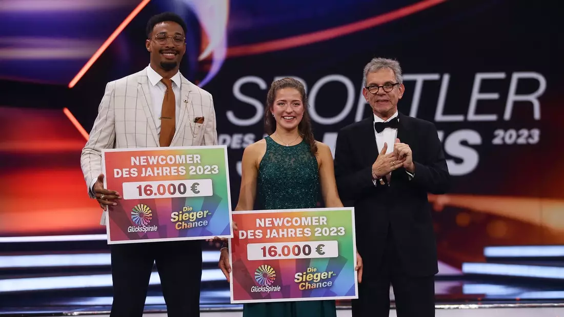 Deutschlands punktbester Zehnkämpfer aller Zeiten: GlücksSpirale-Zusatzlotterie Sieger-Chance kürt Leo Neugebauer zum Newcomer des Jahres - Bild: presseportal.de