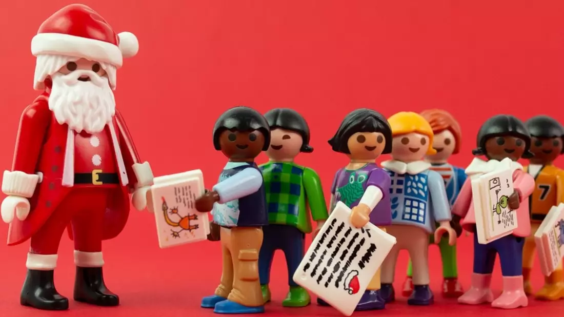Weihnachtswünsche bei PLAYMOBIL - Bild: presseportal.de