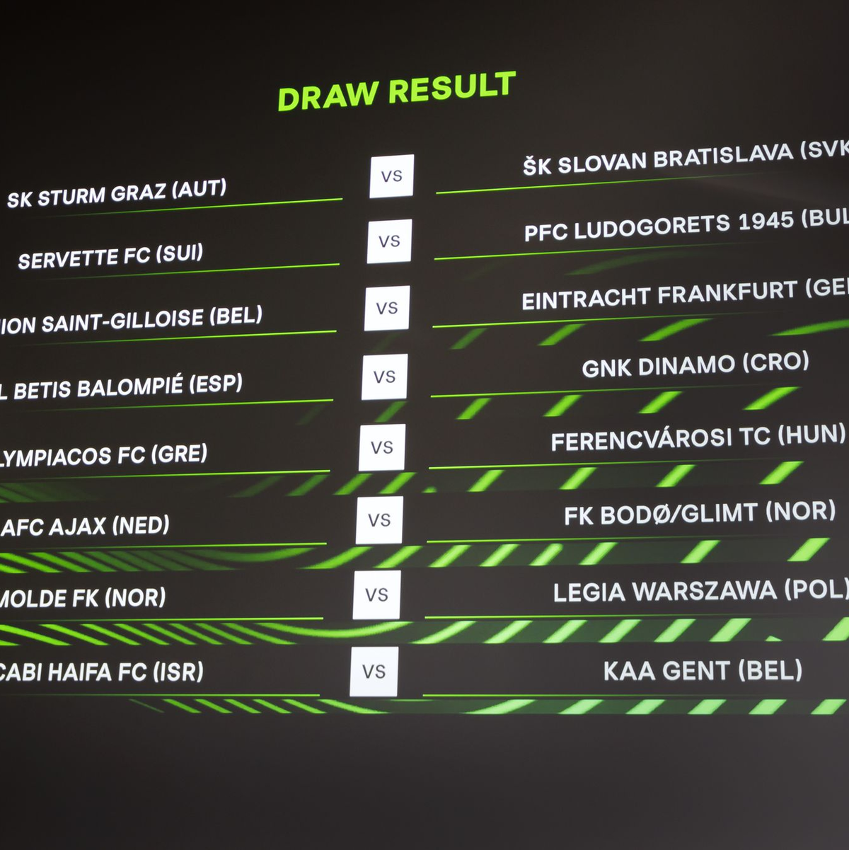 Eintracht Frankfurt trifft in der Zwischenrunde der Conference League auf Saint-Gilloise. - Foto: Salvatore Di Nolfi/KEYSTONE/dpa