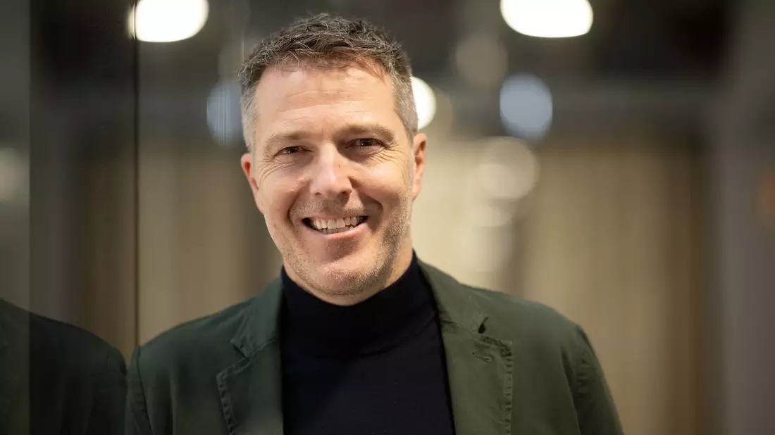Bernd Reichart ist Geschäftsführer des Sportprojekteentwicklers A22. - Bild: Sebastian Gollnow/dpa