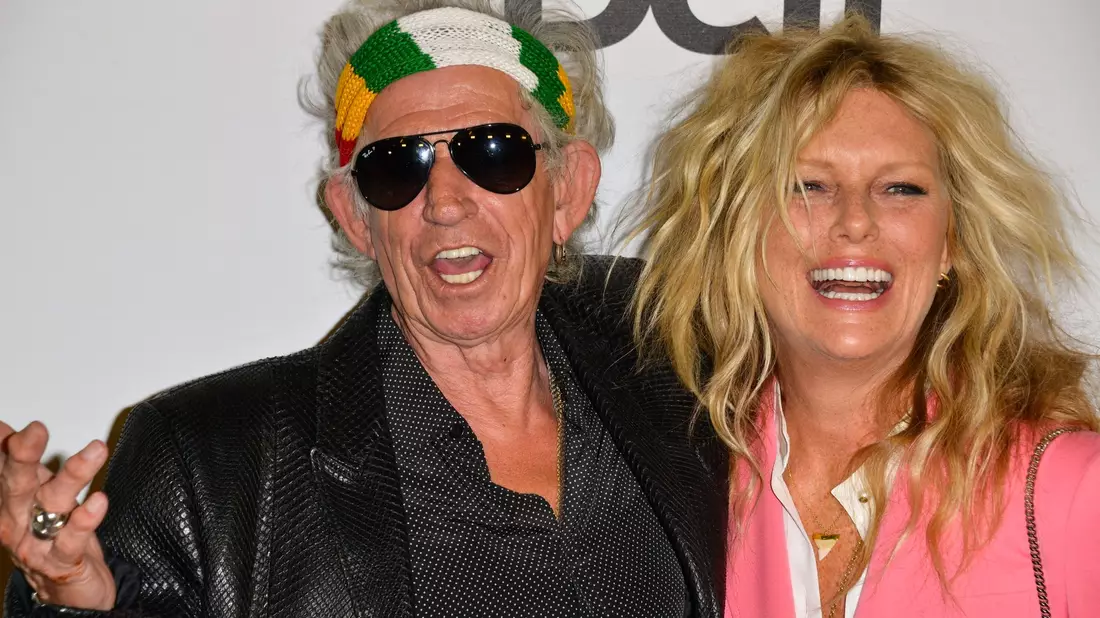 Seit 40 Jahren verheiratet: Keith «Keef» Richards mit Frau Patti Hansen. - Bild: Warren Toda/EPA/dpa
