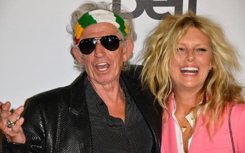 Seit 40 Jahren verheiratet: Keith «Keef» Richards mit Frau Patti Hansen. - Foto: Warren Toda/EPA/dpa