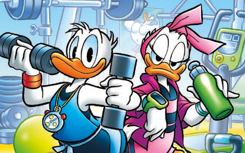 Sportliche VorsÀtze: Mit Donald Duck im Lustigen Taschenbuch Fitness Nr. 1! - Foto: presseportal.de Sportliche VorsÀtze: Mit Donald Duck im Lustigen Taschenbuch Fitness Nr. 1! - Foto: presseportal.de