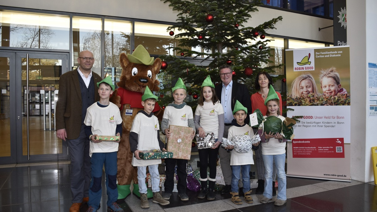 POL-BN: Polizei Bonn unterstützt Familienfonds 