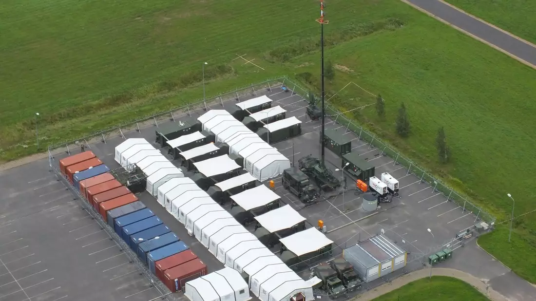 Mobiler Gefechtsstand für die Luftwaffe modernisiert - Bild: presseportal.de