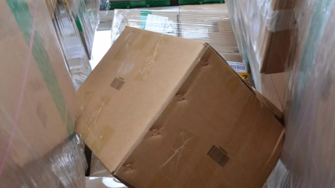 API-TH: Überhöhte Geschwindigkeit, falsche Fahrerkarte und schlechte Ladungssicherung - Bild: presseportal.de