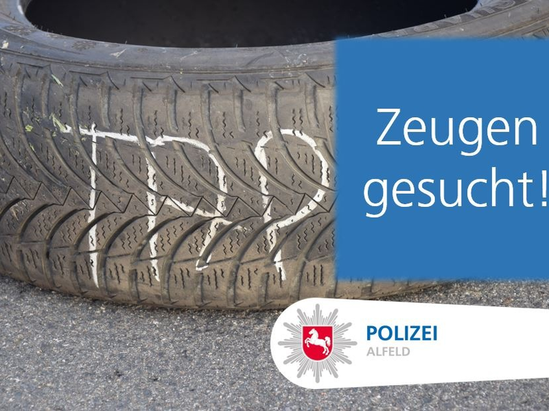 POL-HI: Umweltdelikt: Unzulässige Ablagerung von Altreifen - Foto: presseportal.de