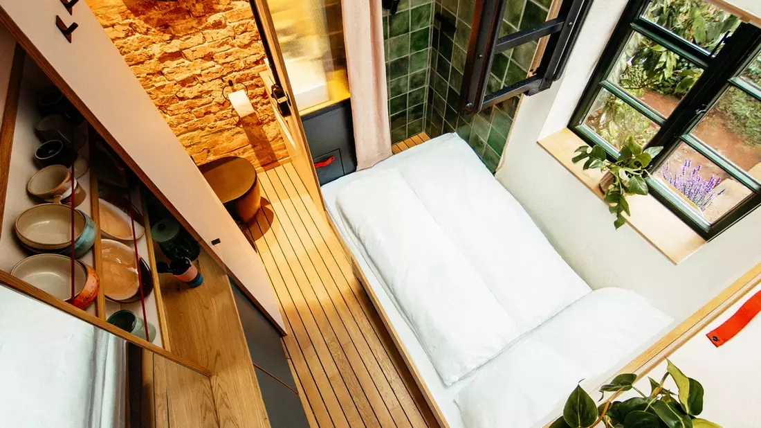 Das kleinste Haus Deutschlands / 4qm Einfallsreichtum im Herzen des Schnoorviertels, Bremens ältestem Stadtteil - Bild: presseportal.de