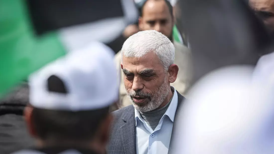 Jihia Sinwar wurde 2017 Chef der Hamas im Gazastreifen. (Archivbild) - Bild: Mohammed Talatene/dpa