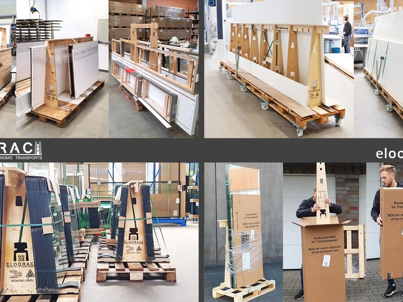 Wie Unternehmen mit den Eloorac Transportsystemen auf Nachhaltigkeit setzen - Foto: presseportal.de