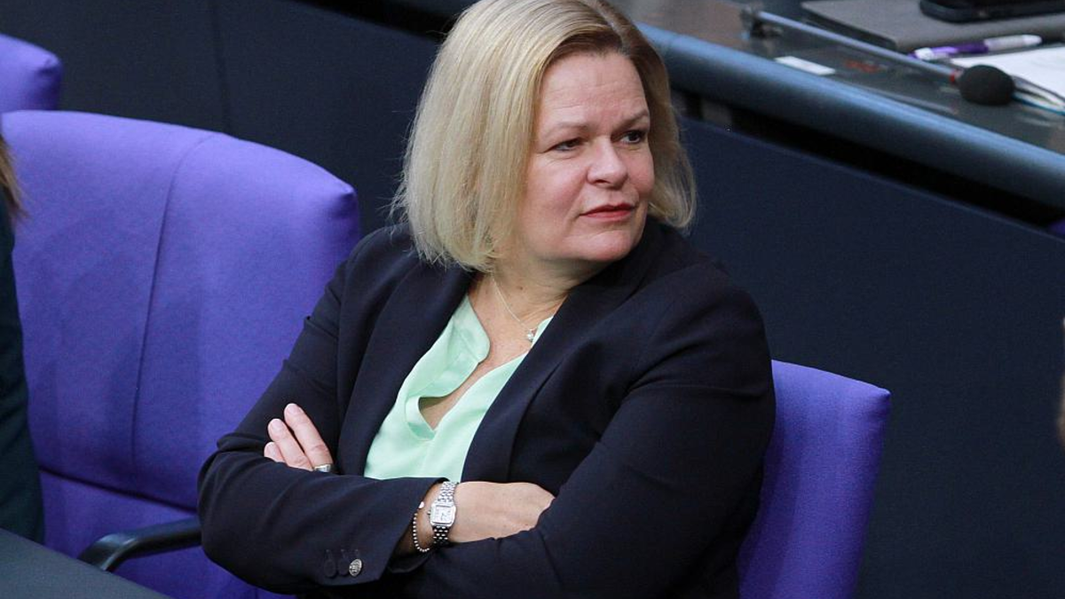 Nancy Faeser (Archiv) - Foto: über dts Nachrichtenagentur