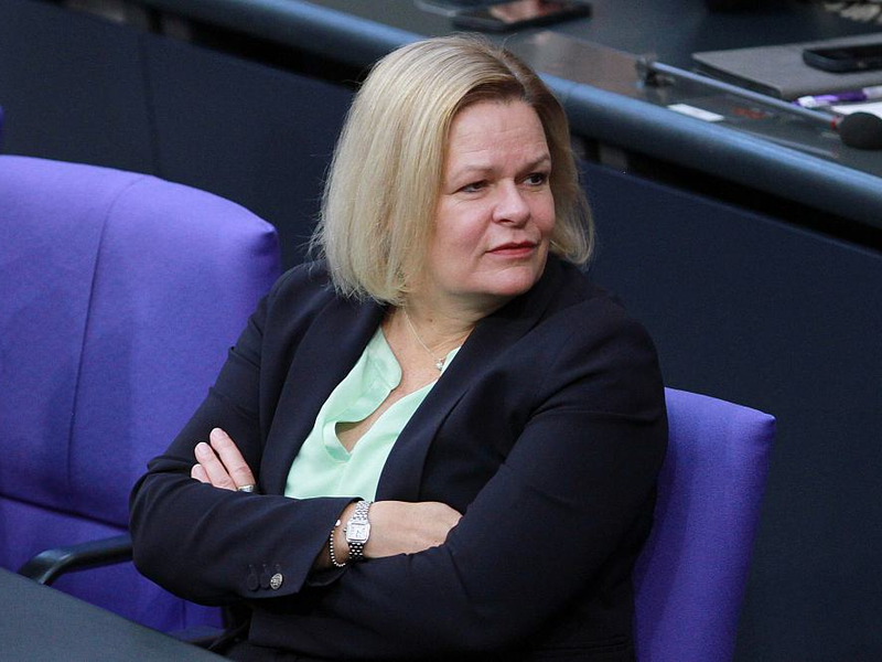 Nancy Faeser (Archiv) - Foto: über dts Nachrichtenagentur