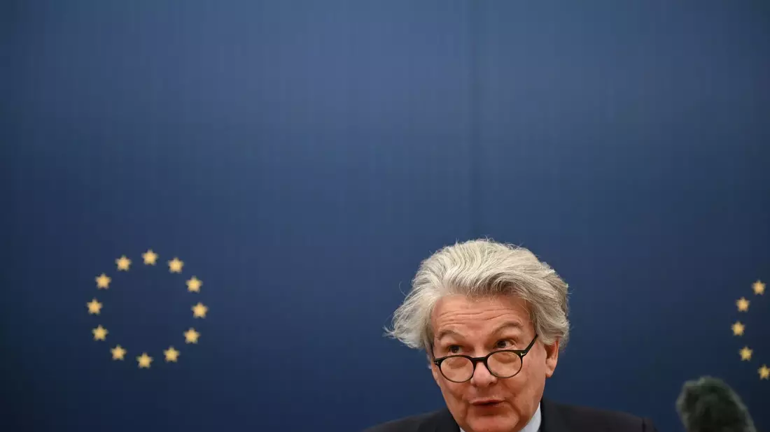 Thierry Breton ist EU-Kommissar für Binnenmarkt und Dienstleistungen. - Bild: Johannes Neudecker/dpa
