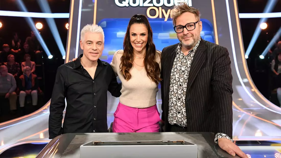 Stand-Up-Comedians gegen den Quizduell-Olymp: Michael Mittermeier und Paul Panzer bei Esther Sedlaczek / Quizduell-Olymp am Freitag, 22. Dezember, 18:50 Uhr im Ersten - Bild: presseportal.de