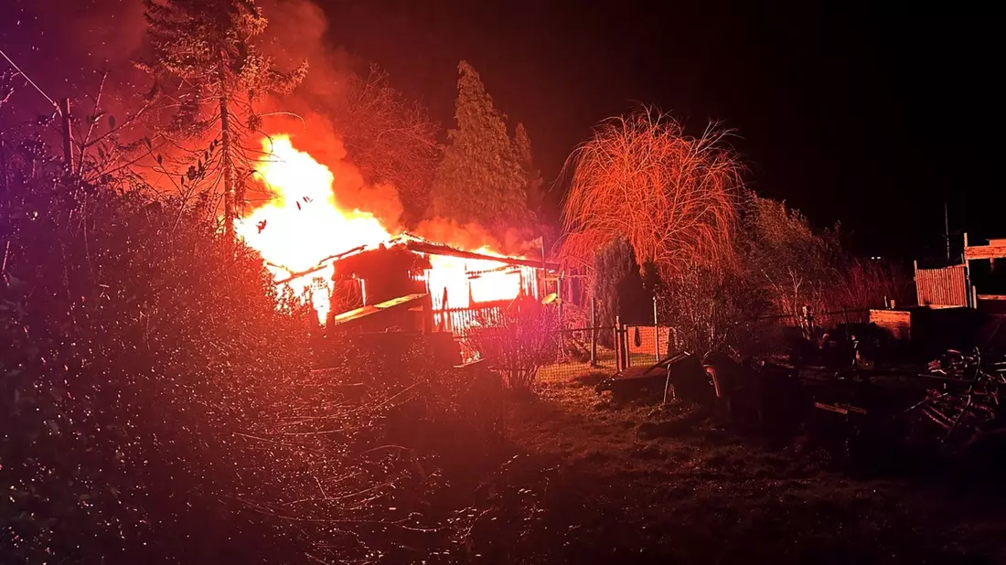 POL-HM: Brand einer Gartenlaube in Bad Münder - Brandermittlungen sind abgeschlossen - Bild: presseportal.de
