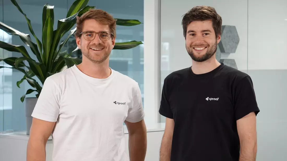 Die Gründer von sproof GmbH - Bild: sproof über pressetext.de